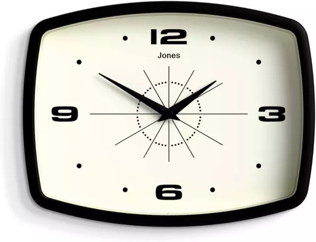 ® Movie Retro Wall Clock - Square Clock - Rectangular Clock - Kitchen Clock - Of