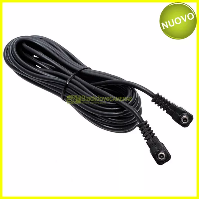 Prolunga cavo sincro flash maschio/femmina da 3 metri. Sincro flash extender 3m.