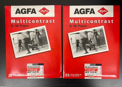 Agfa multicontrast Premium Carta 3 fogli pubblicitari NERO-BIANCO-film 