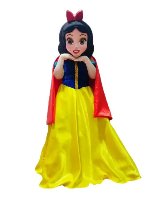 Mascotte Biancaneve Super Deluxe costume adulti mascot Principessa professionale