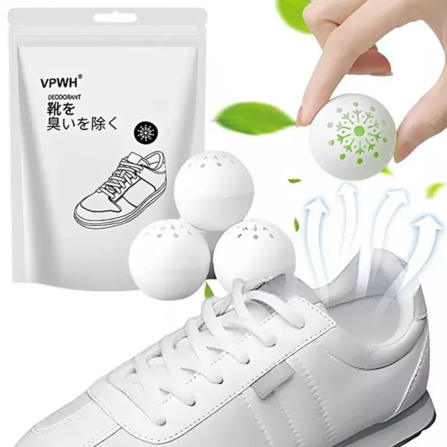 6Pcs Sneakerballs Shoe Freshener - Footwear Gym Bag and Locker Deodorizer Balls