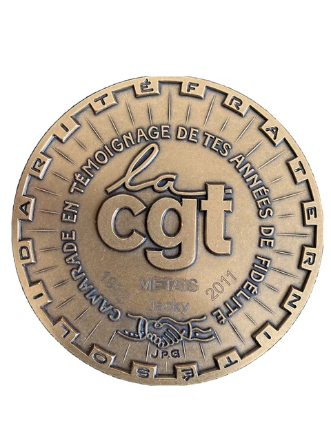 médaille bronze cgt