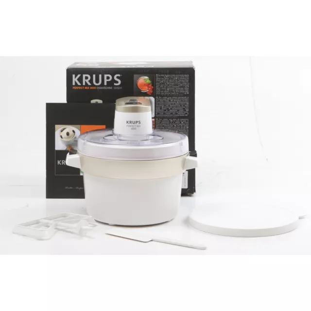 Krups GVS2 41 Machine à Glace Chrom-Ws + Défaut (260476)