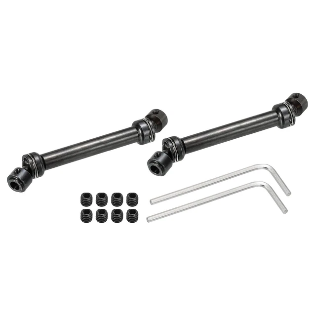 RC Drive Shaft CVD Car Front Transmission Shaft with M3 Screws Metal 111-170mm