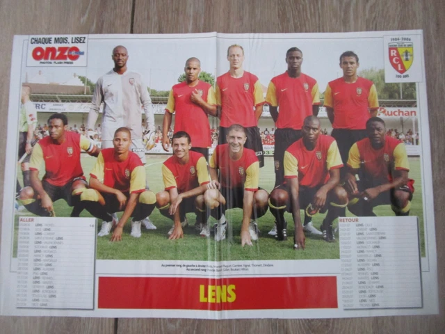 FOOTBALL POSTER EQUIPE Racing Club Strasbourg 1994 / 1995 EUR 13,00 - FR