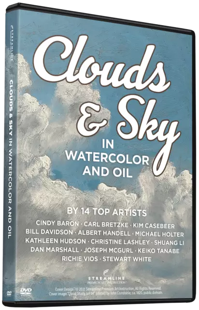 CLOUDS & SKY IN WATERCOLOR AND OIL - Art Instruction DVD