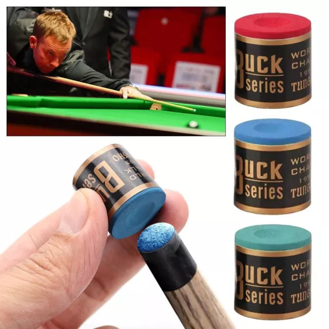 2Pcs/Set Calcium Carbonate Cue Chalk Snooker Accessory Billiard Chalks