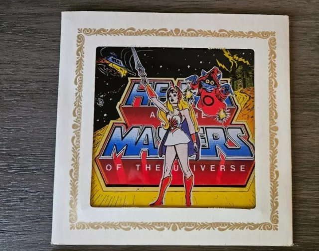 He-Man MOTU Carnival Glass Mirror Prize She-Ra Orko Vintage 80s