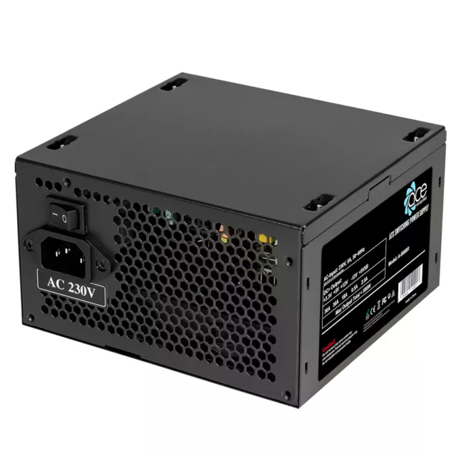 PC PSU 500W/850W ATX Series PSU with 12cm Black Fan PFC Tower/Case Power Supply