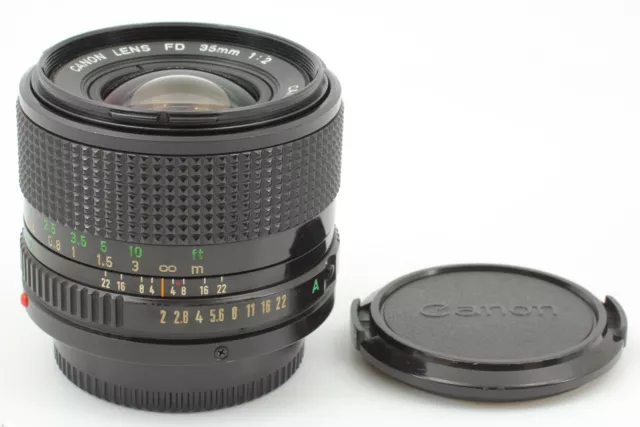 [ Casi Mint canon Nuevo Fd 35mm F2 Terranova Mf Principal Lente Gran Angular De 2