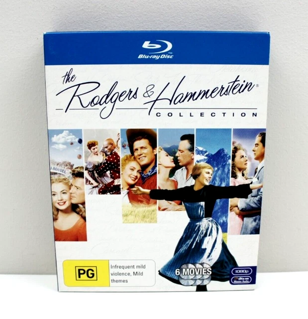 RODGERS AND HAMMERSTEIN'S Blu ray Collection 6 discs The Sound of Music ...
