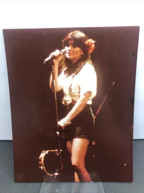 Linda Ronstadt Rare Vintage 1984 Rocktography On Kodak Paper 8x10 PHOTO PRINT