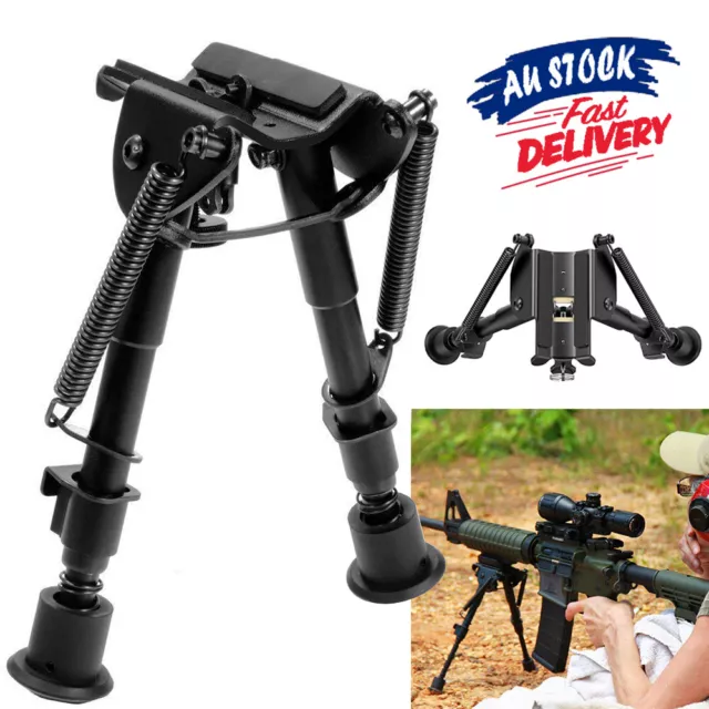 6"-9" Height Sniper Rifle Swivel Sling Bipod Adjustable Hunting Mount Stand