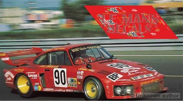 DECALS 1/18 PORSCHE 956 - #26 HAWAIIAN TROPIC - LE MANS 1984