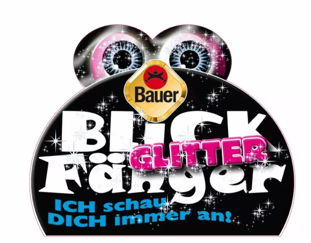 Bauer Spielwaren "Blickfänger Glitter" Löwe  Plüschtier: Naturgetreues Kusch 2