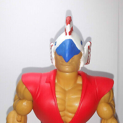 action man painted head