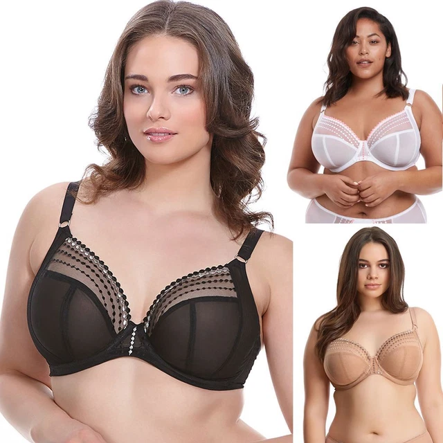 Reggiseno Elomi Matilda con Cappe da DD a K Sottofilo Trasparente 9800 Non Imbottito!