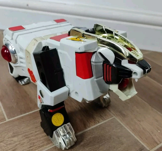 POWER RANGERS MEGAZORD WHITE TIGER ZORD - BANDAI 1994 EUR 49,99