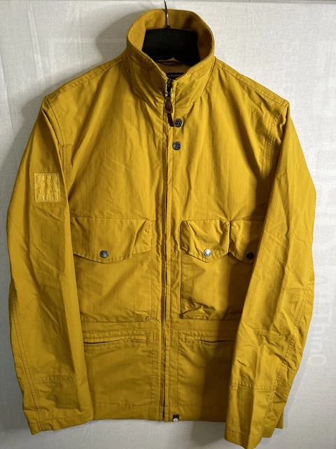 Mustard yellow military jacket sale