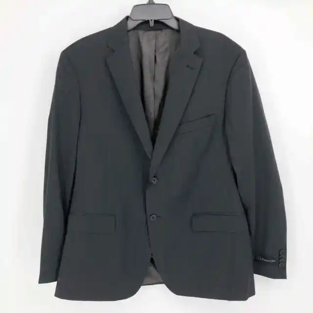 JB BRITCHES Men's Logan Blazer Suit Jacket 44R Charcoal Grey 2 Button Wool NWT