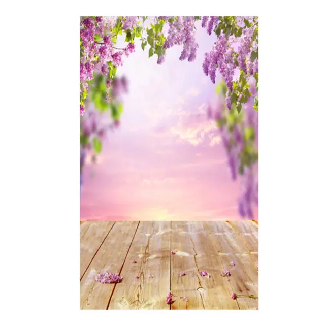 FE# Wisteria Flower Photo Background Cloth Photographic Backdrop Studio Props