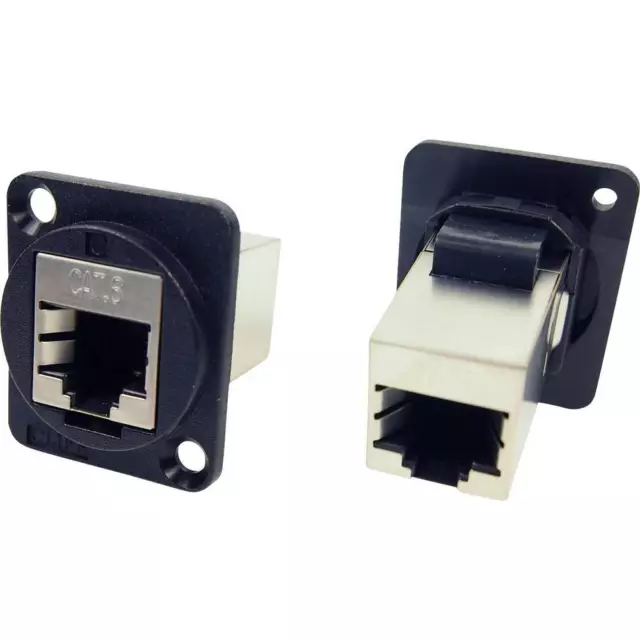 Prolongateur RJ45 femelle 8P8C vers RJ45 femelle 8P8C Cliff CP30222SX 1 pc(s)