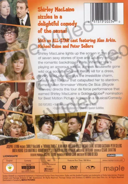 Woman Times Sept (Canadian Sortie) Neuf DVD 2