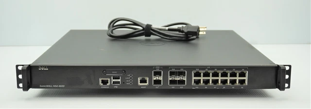 Dell |  NSA 4600 |SonicWall Network Security Appliance Firewall