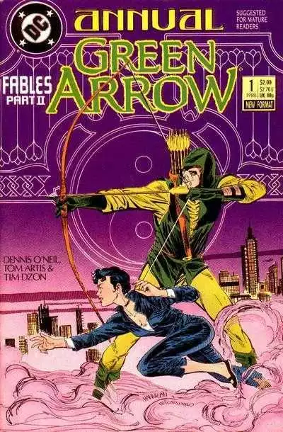 Green Arrow Annual #1 (1988) Vf Dc *