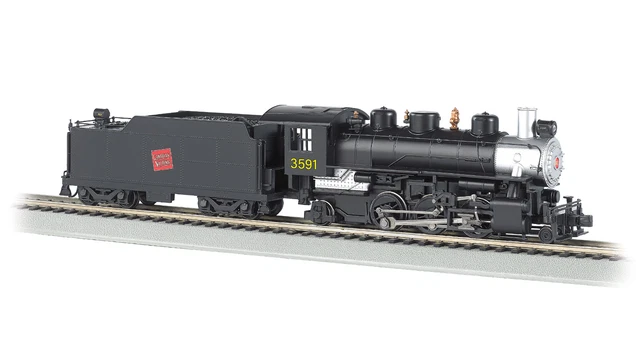 Bachmann 51532 N NP Prairie 2-6-2 Steam Locomotive w/Smoke & Tender #2463