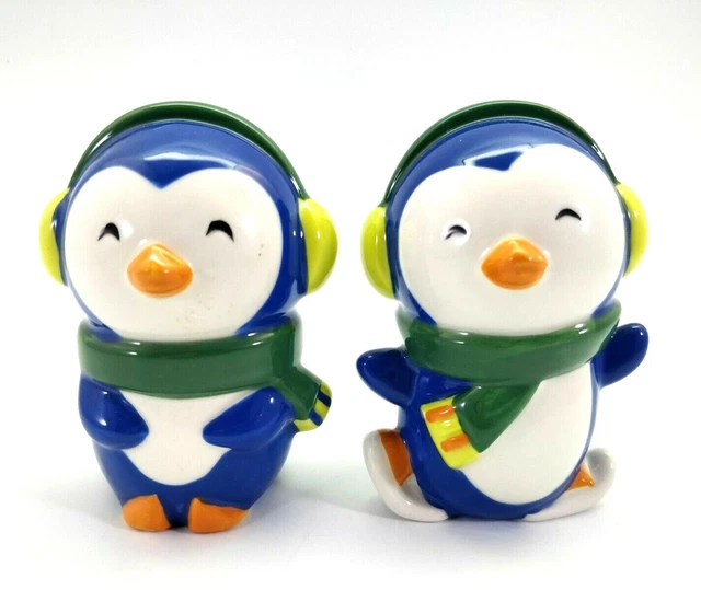 Penguins in Winter Gear Salt and Pepper Shakers Target