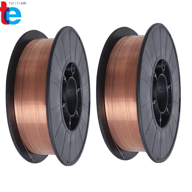 0.8mm Mild Steel MIG Welding Wire ER70S-6 0.030" 11-lb Spool 2 Pack New