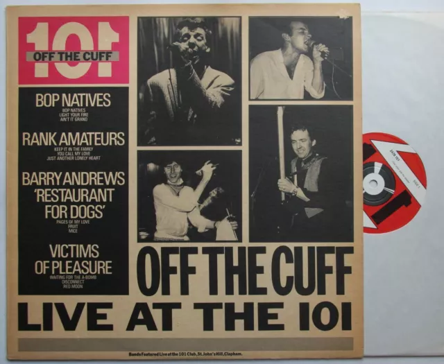 Off The Cuff Live At The 101 UK 1981 LP Barry Andrews XTC