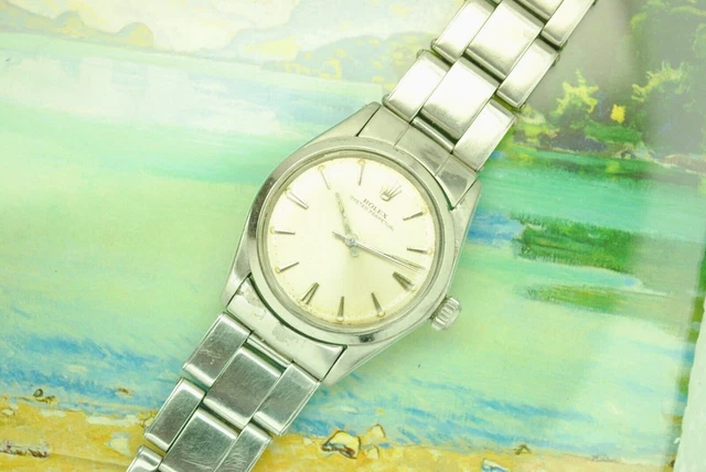 Rolex Midsize Junior Cadette 6548 Automatic Folded Orig Dial Oyster Perpetual