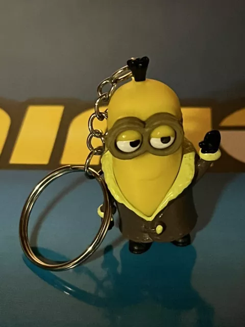 Minions Kevin Stuart Bob Keyring Gift Keychain Pendant Bag Charm Kids