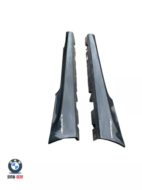 Bmw 3 Series E92 E93 M Sport Right Left Side Pair Skirts Pair Black Sapphire 475