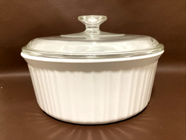 Corningware FS1 2.5 Qt 2.35 L Round French White Egypt