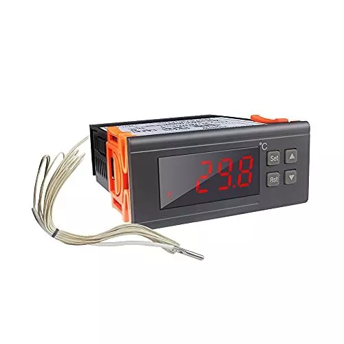 KETOTEK Prise Thermostat Regulateur de Temperature Numerique 220V Chauffage  R