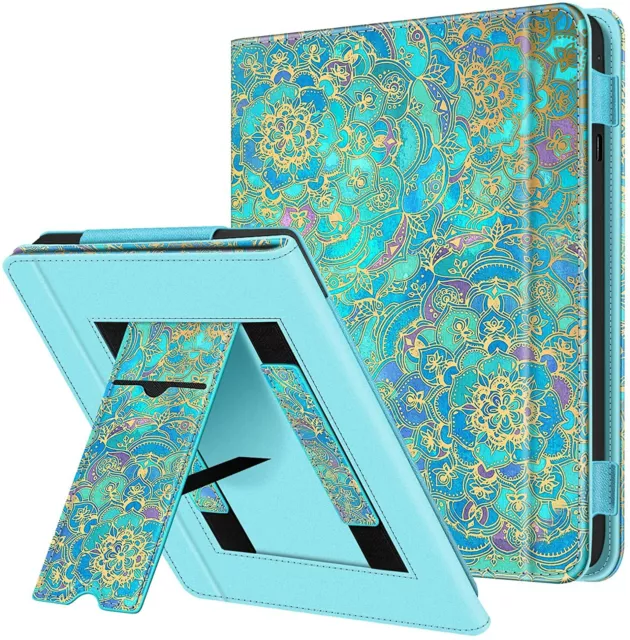 Stand Case for Kobo Sage 2021 8 inch Sleeve Cover with Card Slot and Hand Strap