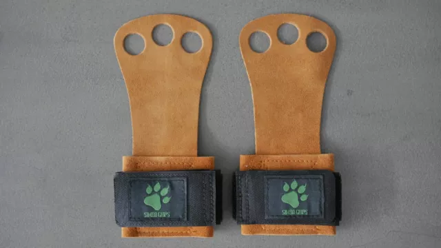 Simba Grips - Quality Crossfit Grips Cowhide Leather with Wrist Support-On Sale!
