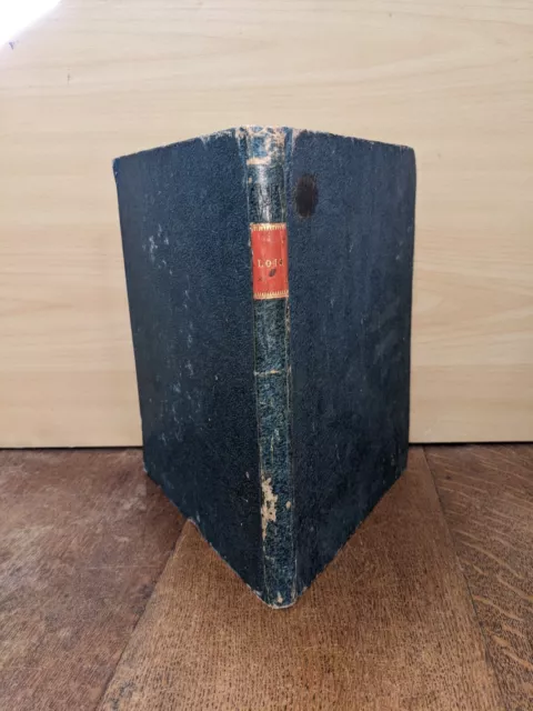 livre ancien- Un recueil de 10 Lois-décrets de 1790 à 1807
