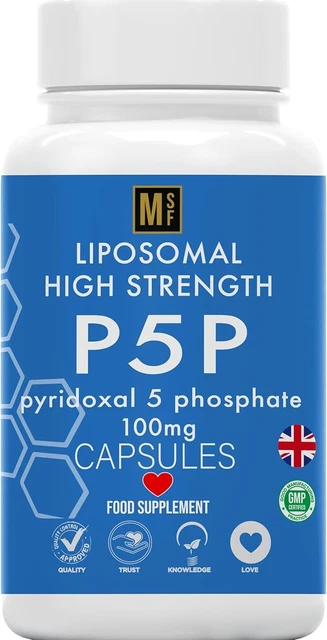 NatureBell P5P Vitamin B6 100mg Per Serving, 240 Capsules - Foto 3