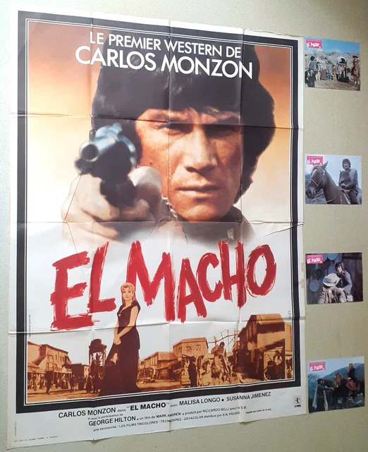 El Macho.carlos Monzon.landi.western.120X160+Photos