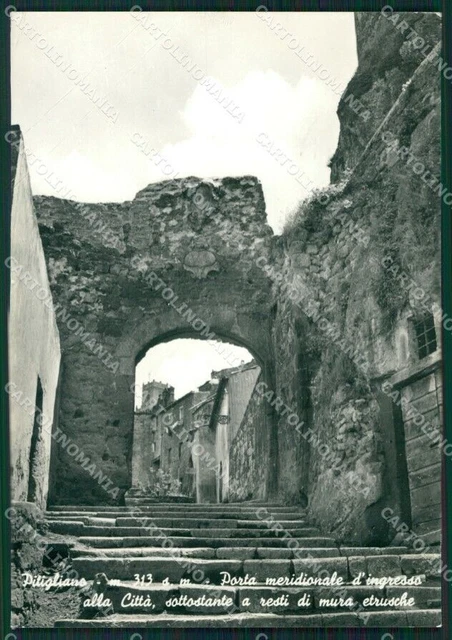 Grosseto Pitigliano Porta Meridionale Foto FG cartolina KV7965