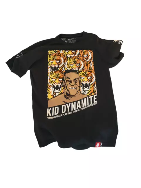 Entree LS Mike Tyson "Kid Dynamite" Punch Out T Shirt Medium EXTREMELY RARE/HTF