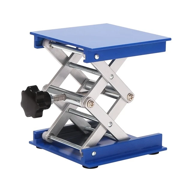 4inch Aluminum alloy Laboratory Jack Scissor Lift Platform / Foldable Lifting M8
