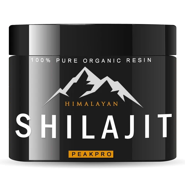 Shilajit Pur 100% Himalayen - Résine Bio - Complément Alimentaire énergie & Immunité - Valide Avril 2027