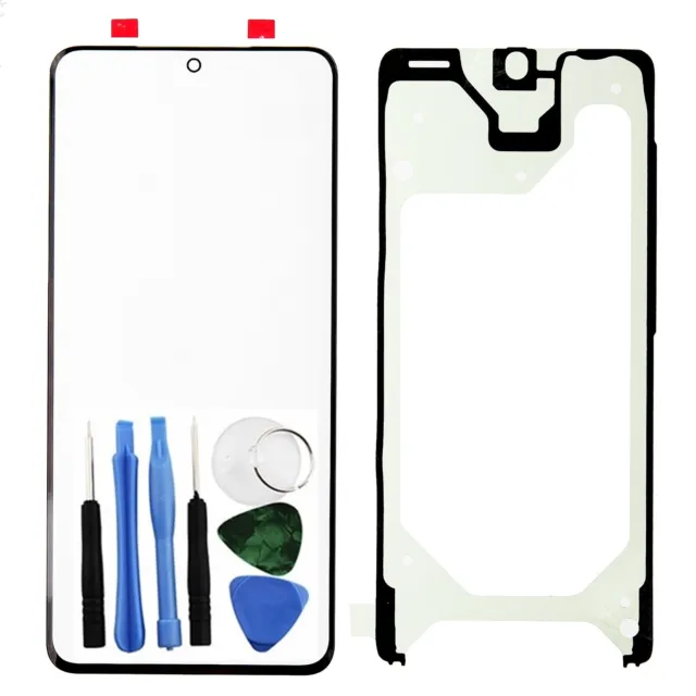 Black Front Outer Lens Glass Screen Replacement Repair Kit For Galaxy S20 Tools