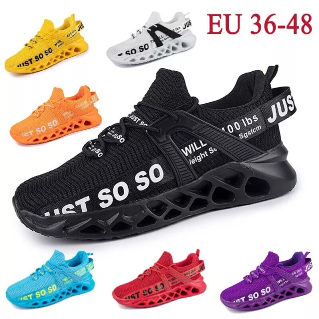 Mens Womens Running Trainers Sports Shoes Athletic Fitness Gym Casual Sneakers