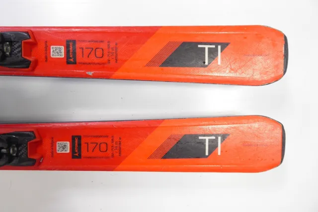 ATOMIC Redster Ti Premium-Ski Länge 170cm (1,70m) inkl. Bindung! #410 2